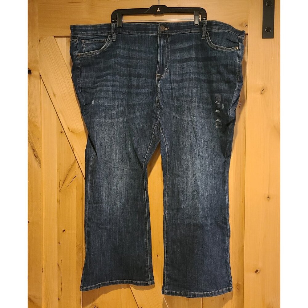 Sonoma Bootcut Jeans Womens 30W Short Stretch Plus Size Pants NWT 50x28.5"